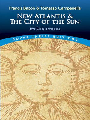 cover image of New Atlantis and the City of the Sun
